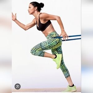 Victoria's Sport Geometric Print High Waist Leggings Woman's Size L